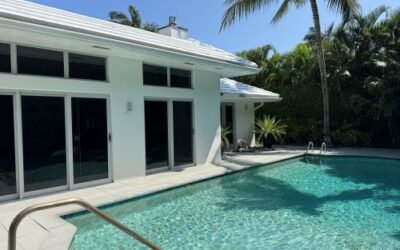 Pressure Clean & Paint White Roof   |  Palm Beach Island April 2025